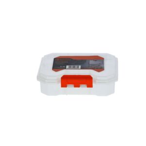 Tactix 6-Compartments Storage Box Clear 16.5cm Tactix 6-Compartments Storage Box Clear 16.5cm
